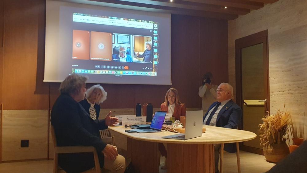 Un momento dell'evento di ieri a Roma